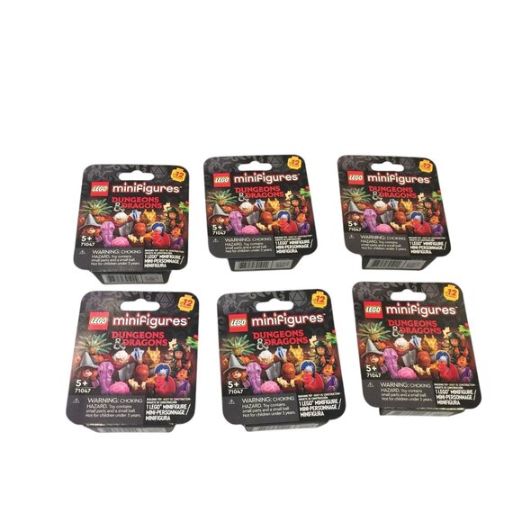 Lego Case Pack Minifigures Dungeons & Dragons Set of 6 #66765 - Picture 1 of 3